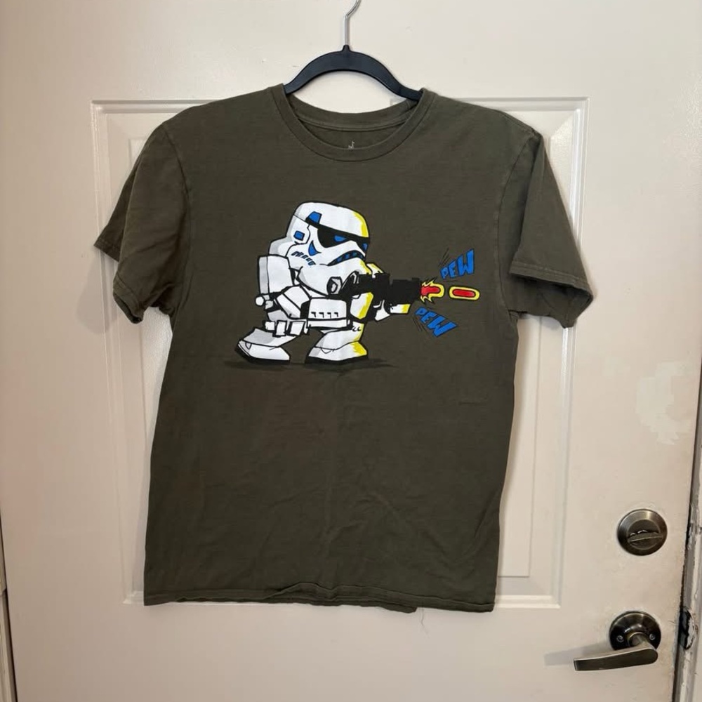 Boys Hanes Brown Graphic T-Shirt